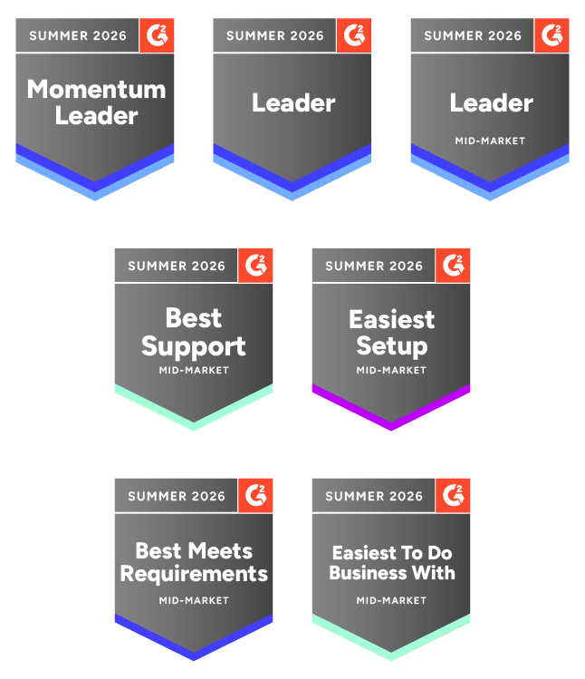 G2 Badges