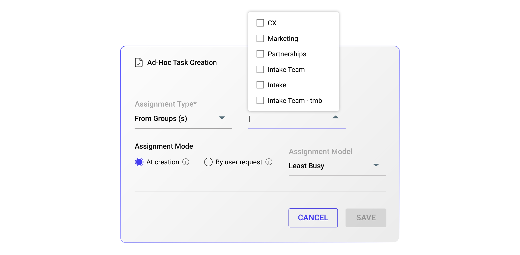 UI snippets from neostella App